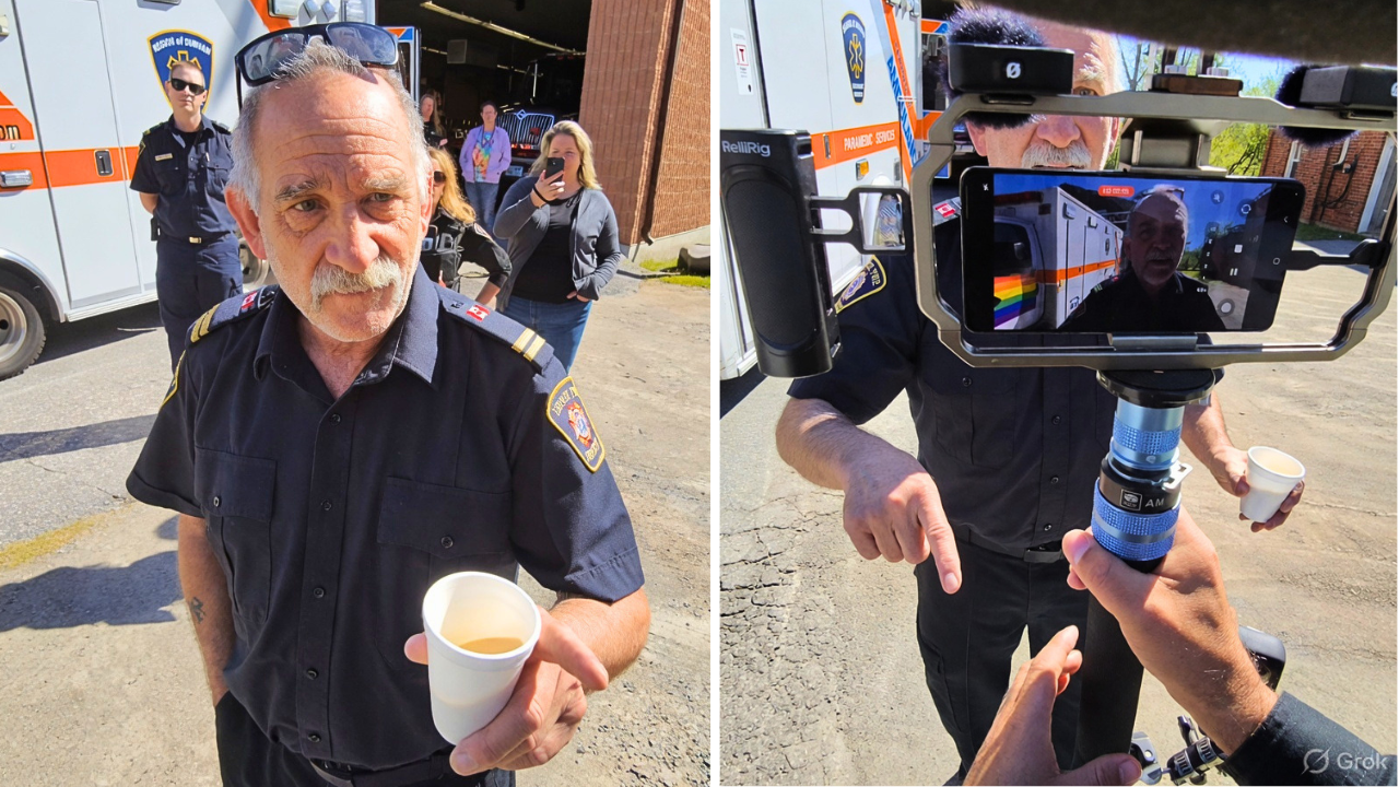 FIRE CAPTAIN EXPLODES on Photographer Outside Drag Queen Story Time at ...